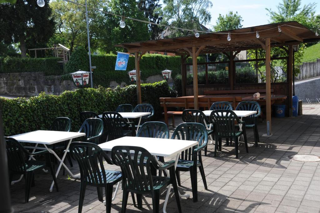 Gasthaus-Pension Fischerkeller Randegg エクステリア 写真